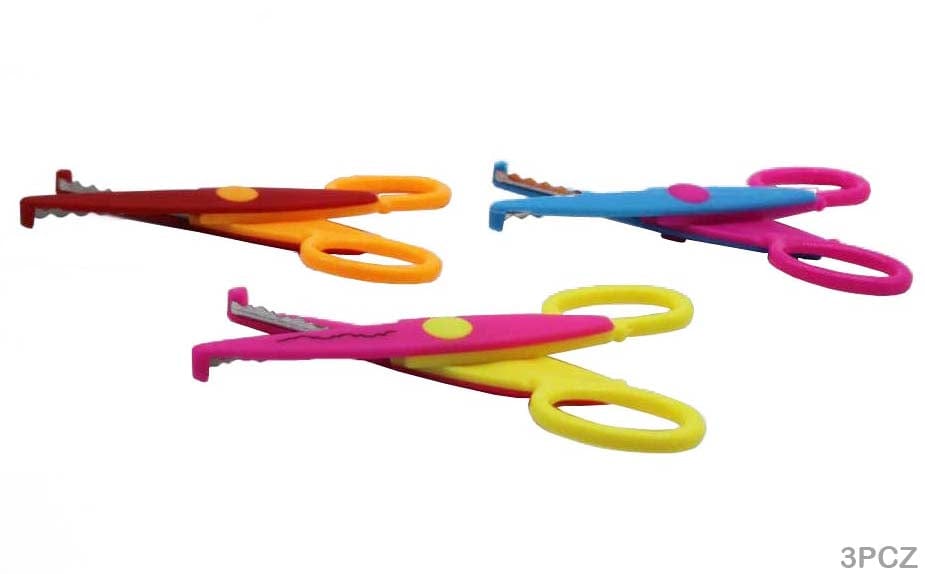 MG Traders Tools 3Pc Zig Zag Scissor (3Pcz)