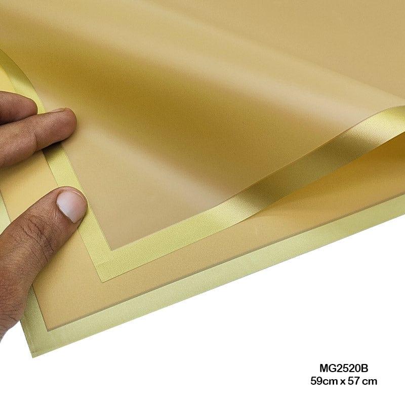 MG Traders 1 Wrapping Paper& Material Wrapping Paper Plastic (20 Sheet) Mg2520B