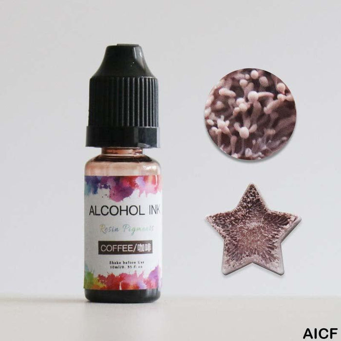 Alcohol Ink 10ml - Coffee Brown for Resin Art & Crafts