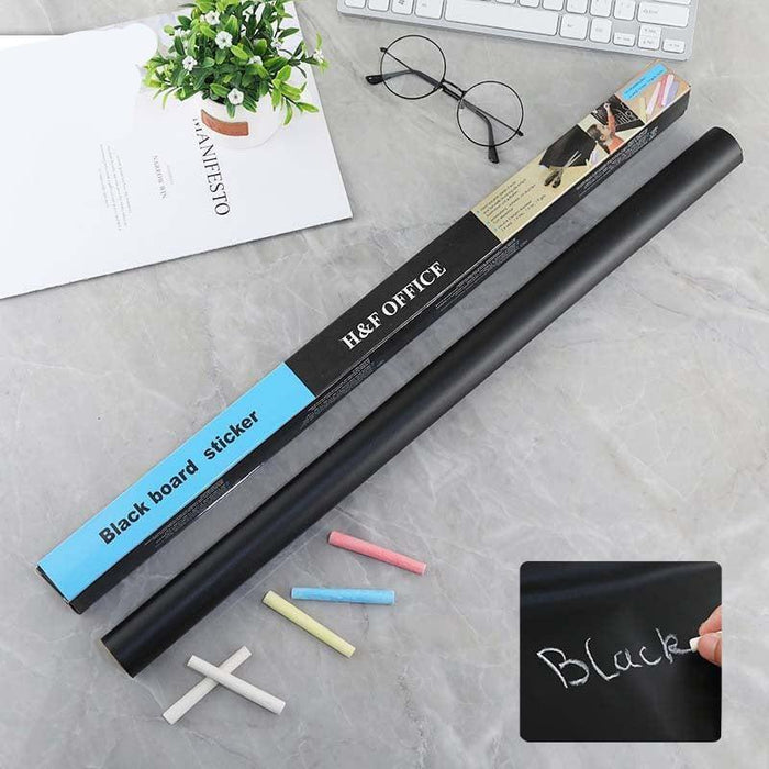 Large Reusable Blackboard Roll (60x200cm) - Flexible & Portable