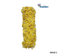 MG Traders Artificial Flower 2432-1 Cloth Flower 72Pcs Yellow