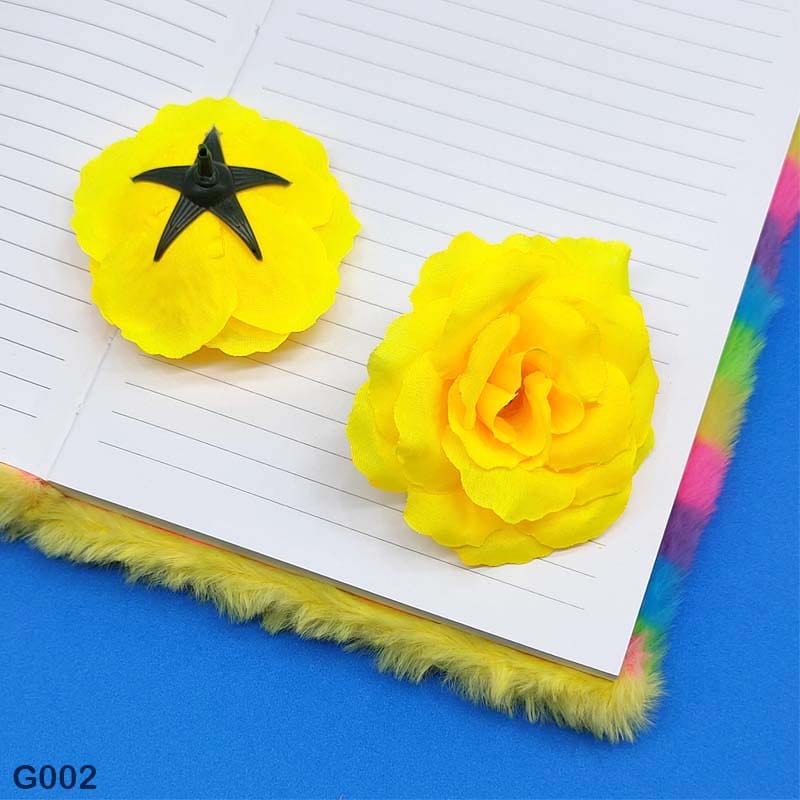 MG Traders Artificial Flower G002 Rose Flower 50Pcs (7Cm Approx)