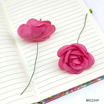 Mg23-4P Rose Flower Pink 30Pc