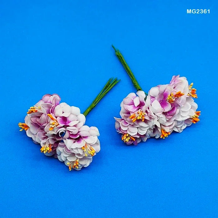 Cloth Flower 72Pc Light Purple      Code  Mg236-1
