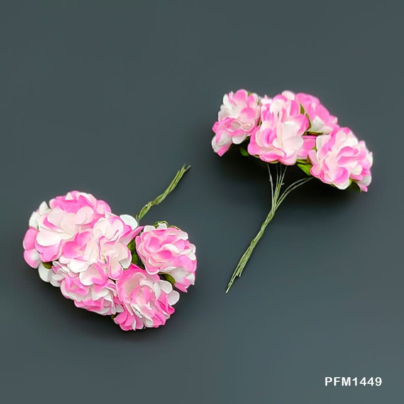 MG Traders Artificial Flower Paper Flower 144Pc Mogra (Pfm144-9)