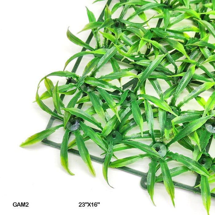 Realistic Artificial Garden Mat 23x16 Inches - Lush Greenery Decor