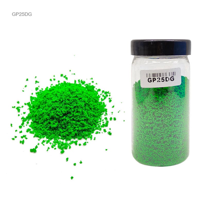 MG Traders Artificial Grass Grass Powder Bottle 25Gm Dark Green (Gp25Dg)  (Pack of 4)