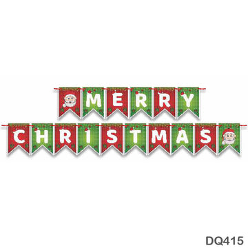 Dq415 Merry Christmas Banner