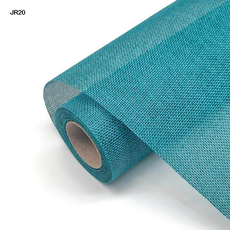 MG Traders Balloon & Party Products Jut Roll Colored 50X450Cm Peacock Blue (Jr20)