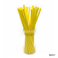 MG Traders Balloon & Party Products Paper Straw Plain 25Pcs (Mg231-7)  (Pack of 6)