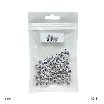 Bracelet Beads Plastic 20Gm (A01S)