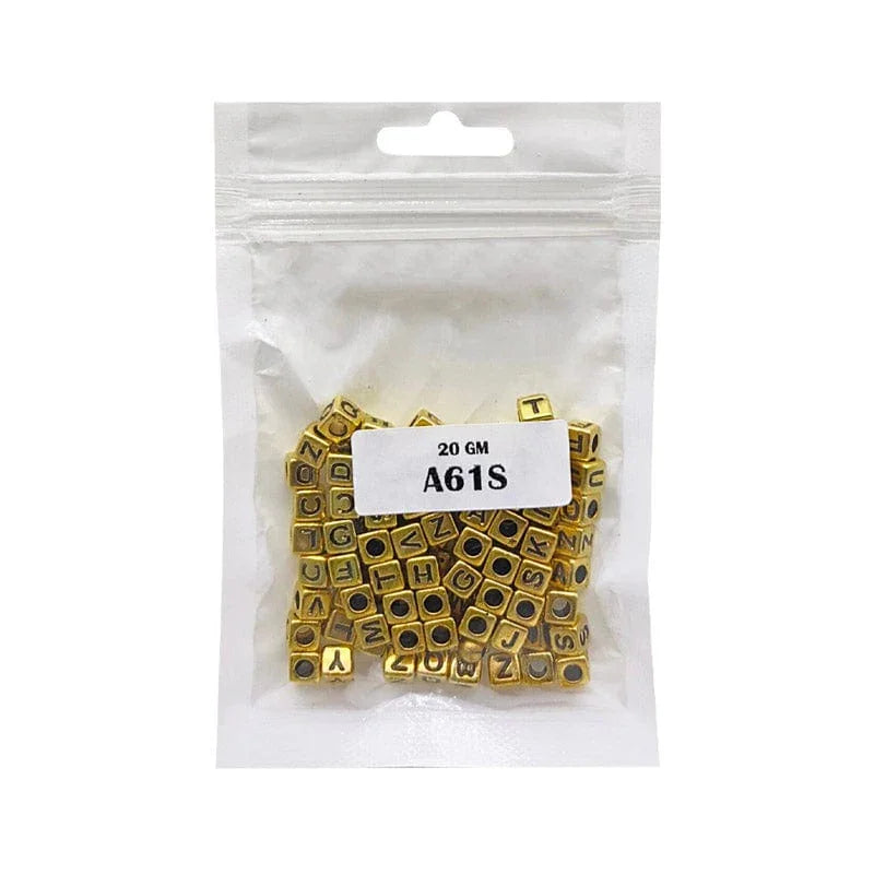 MG Traders Beads Bracelet Beads Plastic 20Gm (A61S)