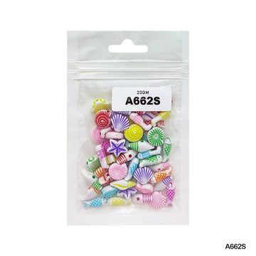 Bracelet Beads Plastic 20Gm (A662S)