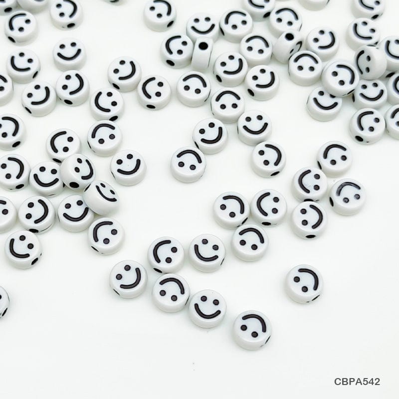 MG Traders Beads Cbpa542 Craft Beads Plastic 5*10Mm 500Gm A542