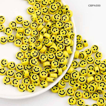 MG Traders Beads Cbpa550 Craft Beads Plastic 5*10Mm 500Gm A550