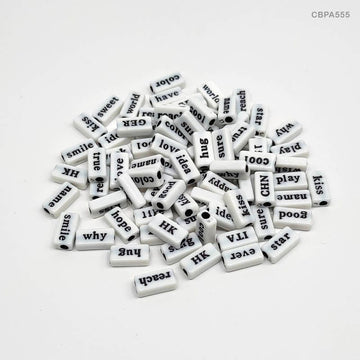 MG Traders Beads Cbpa555 Craft Beads Plastic 500Gm A555