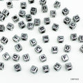 MG Traders Beads Cbpa62 Craft Beads Plastic 6*6Mm 500Gm A62