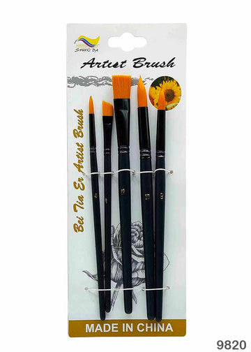MG Traders Brush 9820 5Pc Paint Brush Set