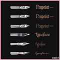 MG Traders Calligrapphy pens E0357 Calligraphy Pen