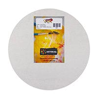 MG Traders Canvas Ao Canvas Board Round 14 Inch (1423)