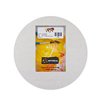 MG Traders canvas Boards Ao Canvas Board Round  8 Inch (1044)