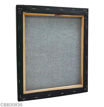 Canvas Board Stretched Black 20X30Cm (Cbb20X30)