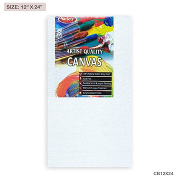 MG Traders Canvas Canvas Board 12"X24" (Cb12X24)