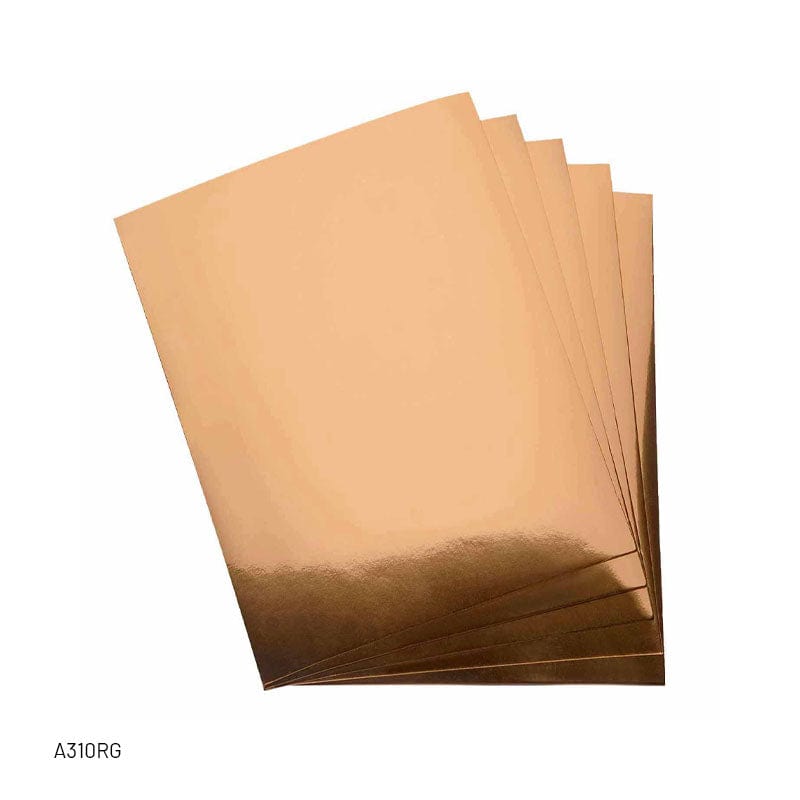 MG Traders Card Stock A3 Card Stock 10 Sheet Rose Gold 250Gsm (A310Rg)