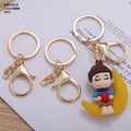 MG Traders Chains & Hooks Krh3Cg Key Ring With Hook 3Pc Kc Gold 1.6X30Mm