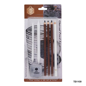 Charcoal Pencil Kit 7Pc (Tb1109)