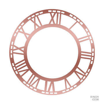 Clock Acrylic Copper 08