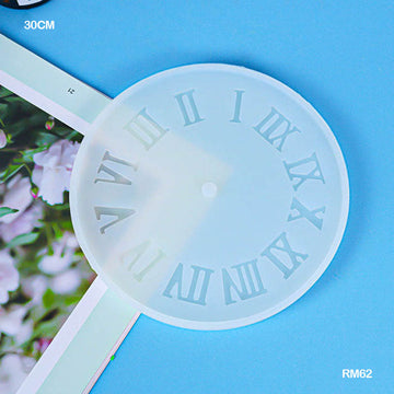 Rm62 Silicone Mold Clock 30Cm