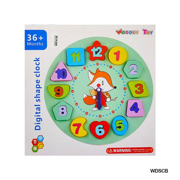 Wt Digital Shape Clock Big Ss (Wdscb)