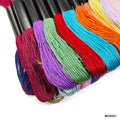 MG Traders Craft Lace Thread 100Pc Skeins 8 Meters (Mg6001)