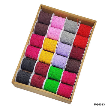 MG Traders Craft Lace Thread Box 24Pc (Mg6013)