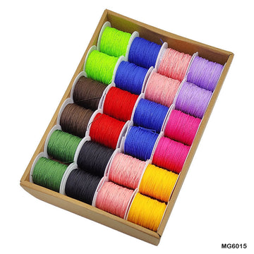 MG Traders Craft Lace Thread Box 24Pc (Mg6015)