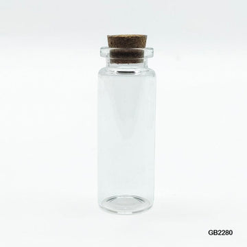 Message Glass Bottle (Gb2280) 22X80Mm Cc 12Pcs