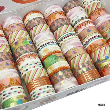 Washi Tape Gold Medal 60Pc 15Mm*3Mmtr (Mg88)