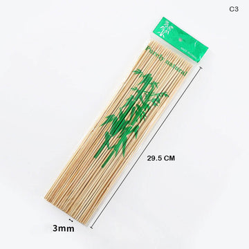 MG Traders Craft Sticks Chop Stick 3Mmx30Cm (12") (C3)  (Pack of 6)