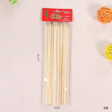 MG Traders Craft Sticks Chop Stick 5Mmx45Cm (18") (C9)  (Pack of 4)