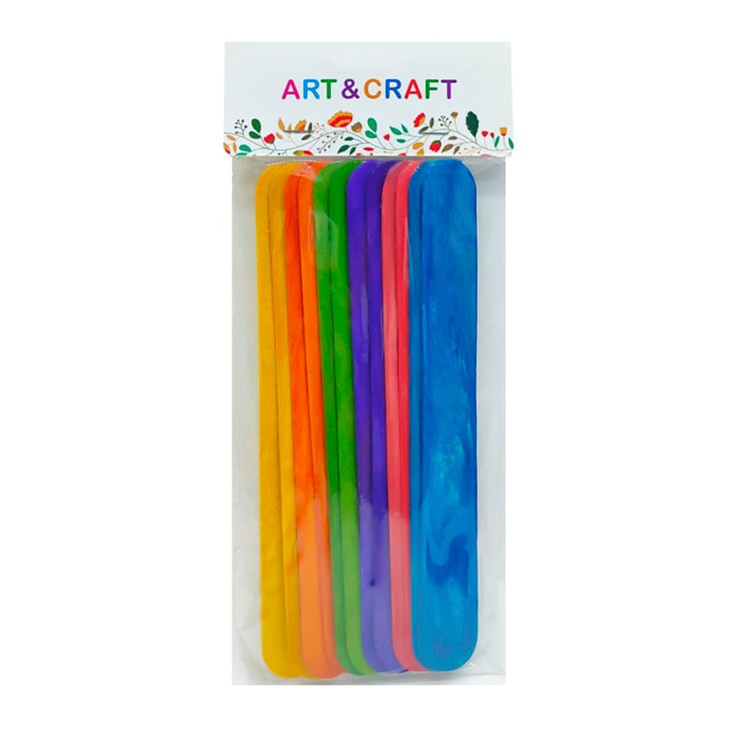 MG Traders Craft Sticks Ice Cream Stick (Ijc) Jumbo Color 20 X 2.5Cm  (Pack of 4)