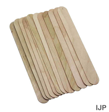 Ice Cream Stick (Ijp) Jumbo Plain 20 X 2.5Cm  (Pack of 4)