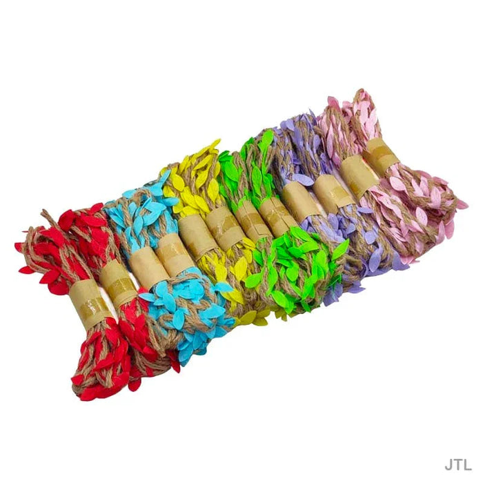 Jute Thread Leaf 12Pcx2Mtr (12 Colour ) Jtl