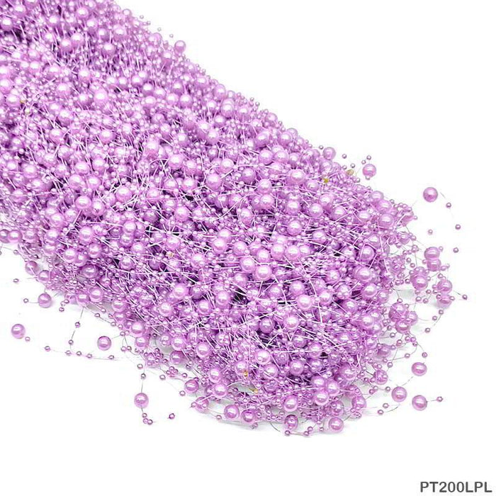 Pearl Thread (200X1.35Mtr Each) L Purple (Pt200Lpl)