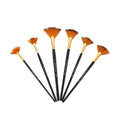 MG Traders Drawing Materials 6Pc Fan Brush (A6088)