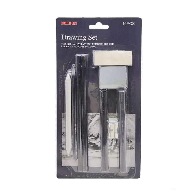 MG Traders Drawing Materials Drawing Set 10Pcs Mg529