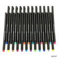 MG Traders Drawing Materials Fineliner Color Pen 0.4Mm 24Pc (24Fcp)