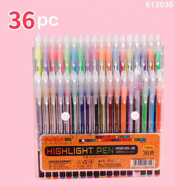 MG Traders Drawing Materials Hg6120 36Pc Highlighter Pen (612036)