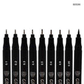 MG Traders Drawing Materials Pigment Liner Pen 9Pc (8050I-9)