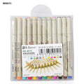 MG Traders Drawing Materials Superior 12 Color Needle Drawing Pen (Sm807C)